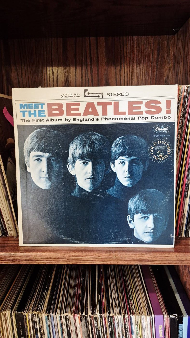 Beatles records at a Millo sale